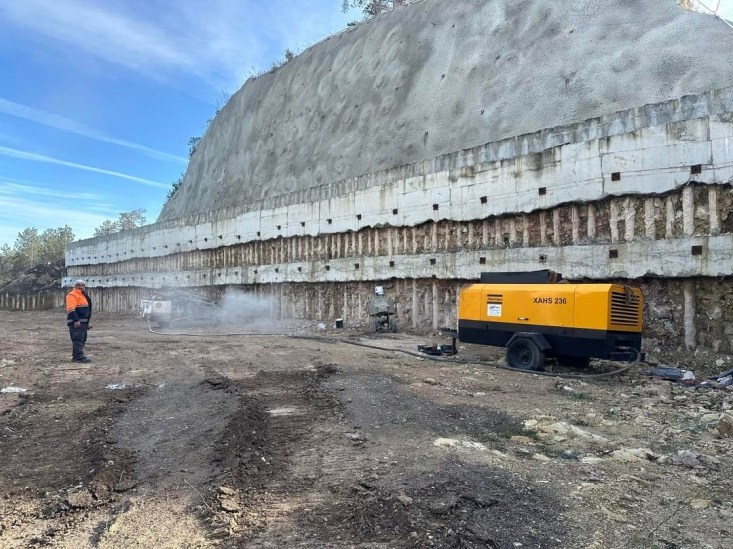 İnşaat çalışmalarına başlandı…