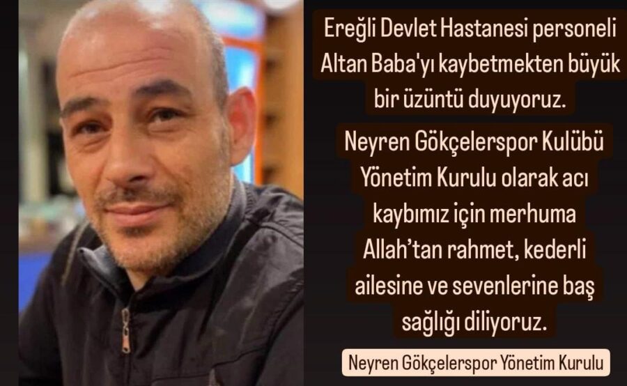 Büyük bir üzüntü ile…