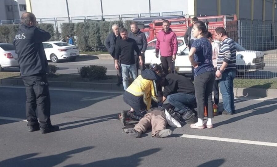 O yol, yine can aldı…