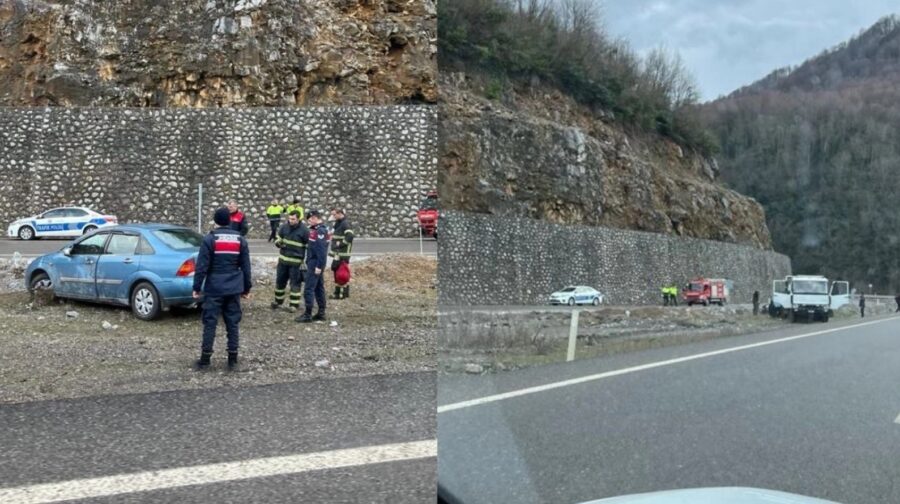 3 araç birbirine girdi…