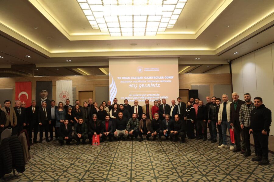 Zonguldak Valiliği, gazetecilerle bir araya geldi…