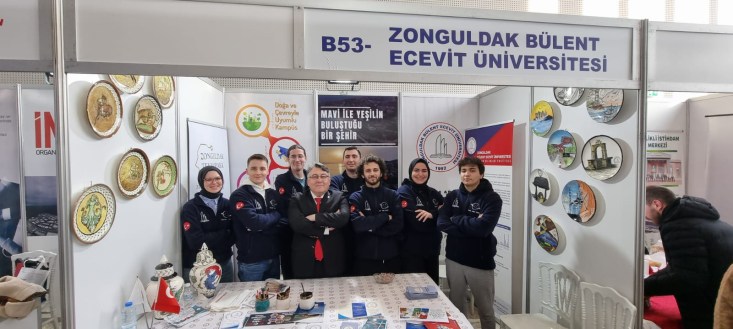 ZBEÜ fuarda yerini aldı…