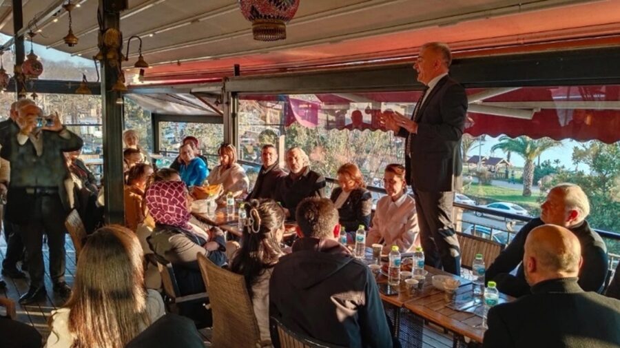 Sesli’nin seçim ofisi yoğun ilgi görüyor…