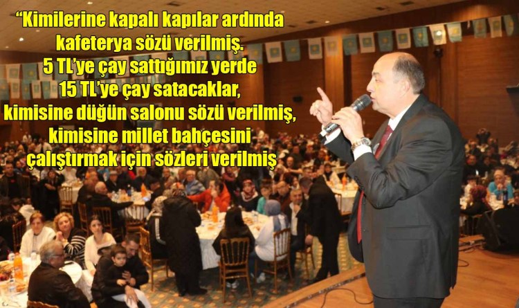 Gülüç’ü parsel parsel satmaya başladılar.