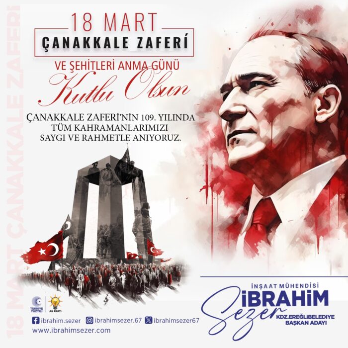 Çanakkale Zaferi’nin 109’uncu yılı…