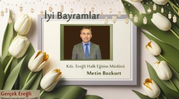 Dr. Metin Bozkurt’un bayram mesajı…