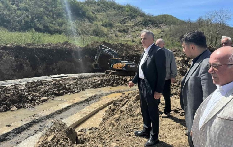 Bozkurt, çalışmaları yerinde inceledi…