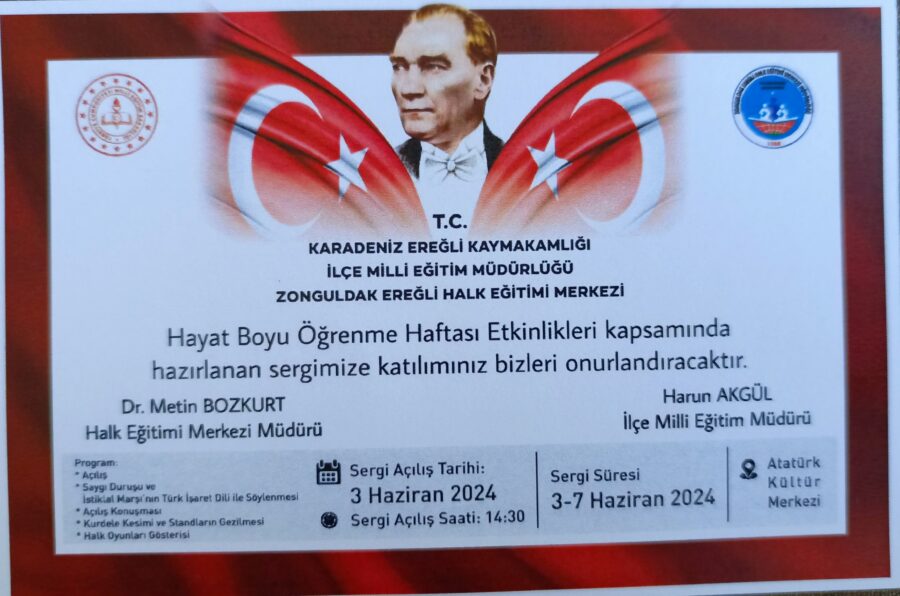 Dolu dolu bir etkinlik olacak…