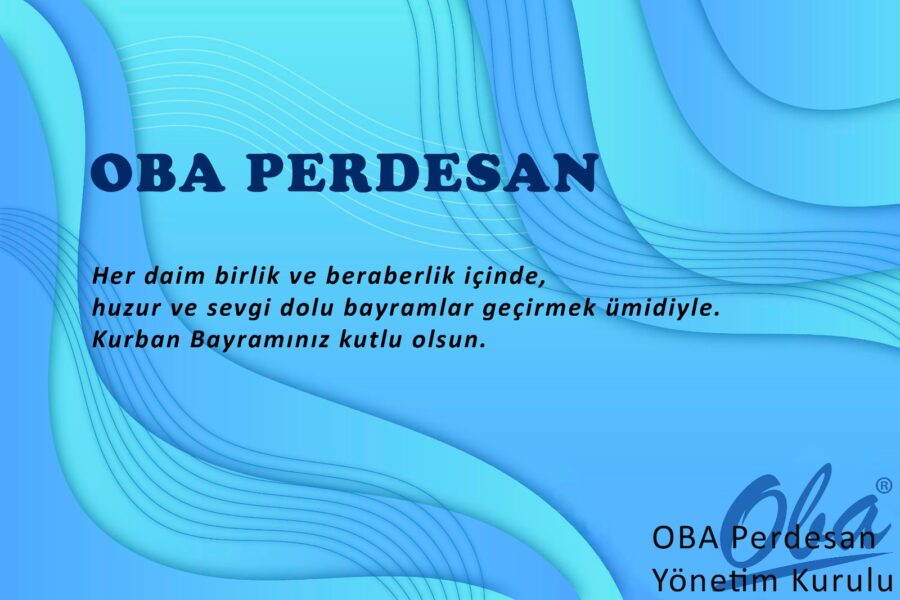 OBA PERDESAN iyi bayramlar diler…