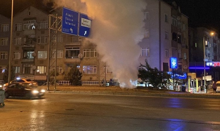 Vatandaşlar paniğe kapıldı…