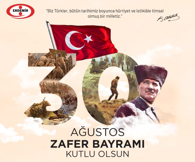 30 Ağustos Zafer Bayramı kutlu olsun…
