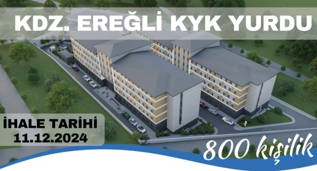 800 kişilik yurt müjdesi…