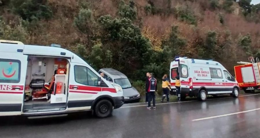 Alaplı-Akçakoca yolunda kaza…