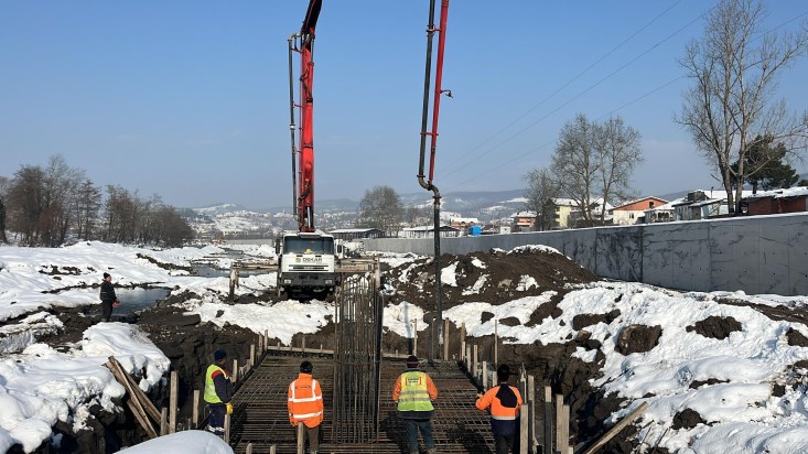 Köprünün ikinci ayağı tamamlanıyor…