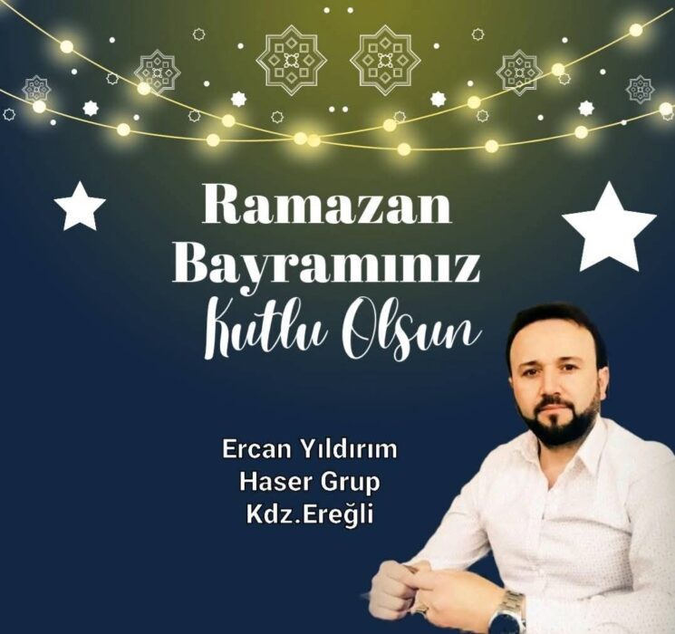 Ercan Yıldırım İyi Bayramlar diler…