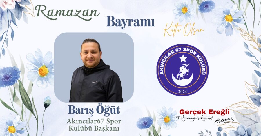 Barış Öğüt İyi Bayramlar diler…