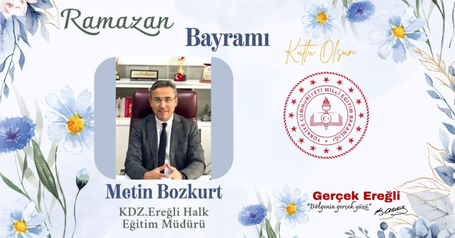 Dr. Metin Bozkurt İyi Bayramlar diler…