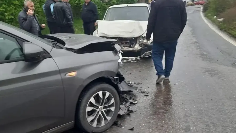 Kazada 2 kişi yaralandı…