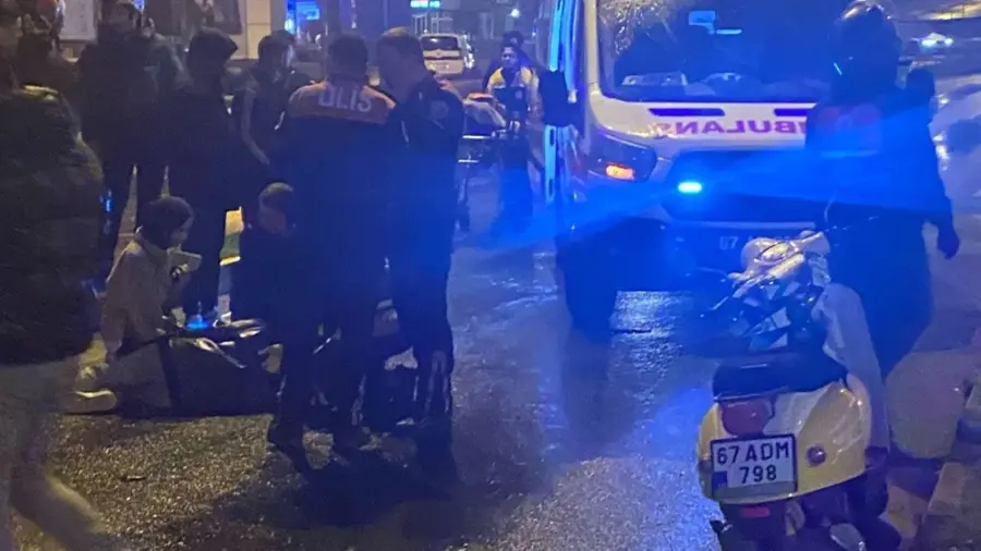 Ereğli’de motosiklet kazası…