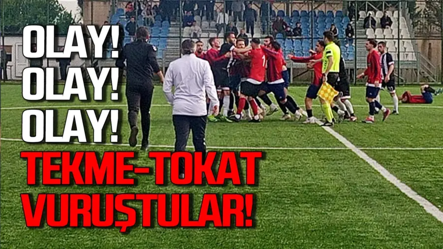 Saha bir anda karıştı…