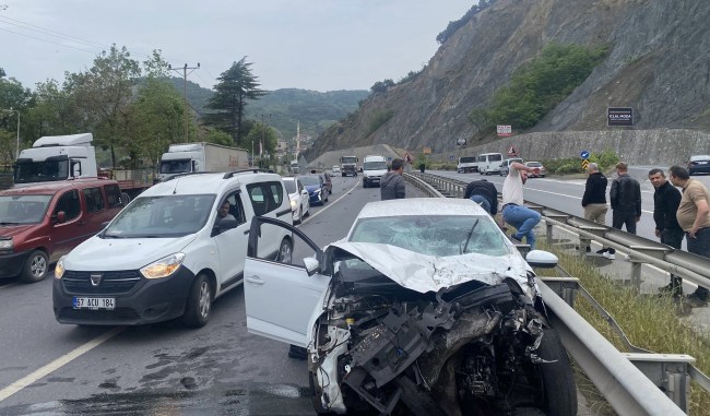 Plajlar mevkiinde kaza…