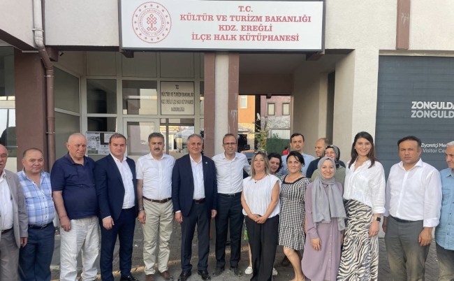 Yeni kütüphane için saha ziyareti gerçekleştirildi…