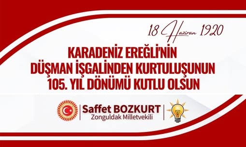 Ereğli’mizin kurtuluş yıl dönümü…