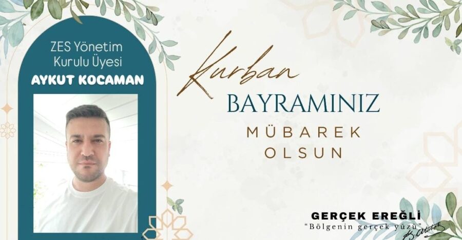 Aykut Kocaman İyi Bayramlar Diler…