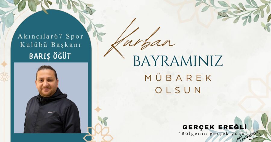 Barış Öğüt İyi Bayramlar Diler…