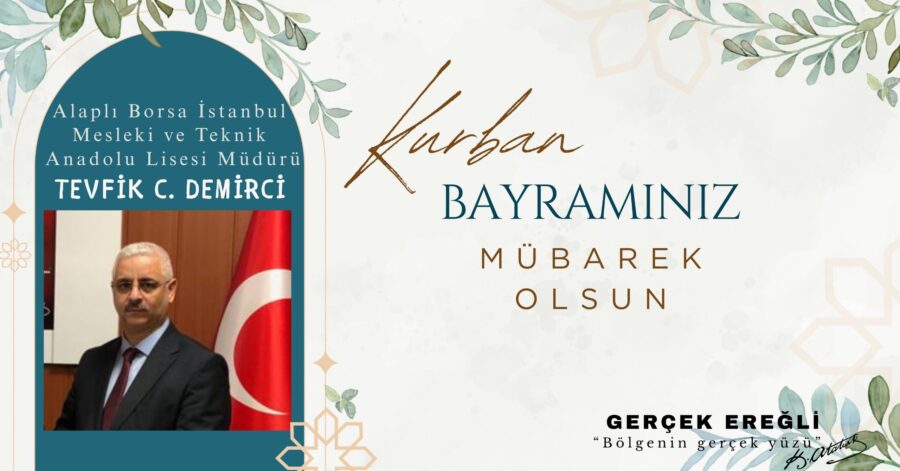 Tevfik Cengiz Demirci İyi Bayramlar Diler…