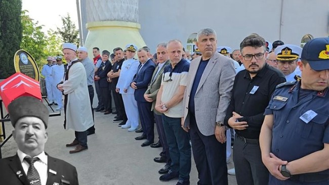Kıbrıs Gazisi son yolculuğuna uğurlandı…