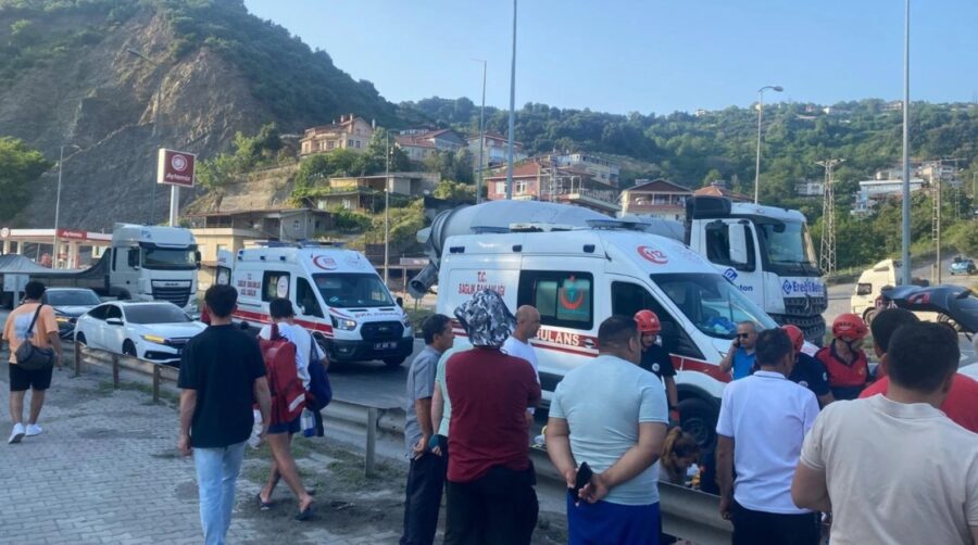 Ereğli-Alaplı yolunda kaza…