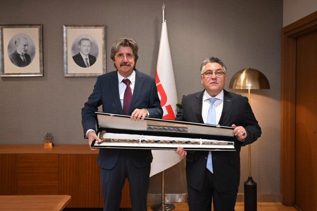 Rektör Özölçer’den, Yılmaz’a Ziyaret…