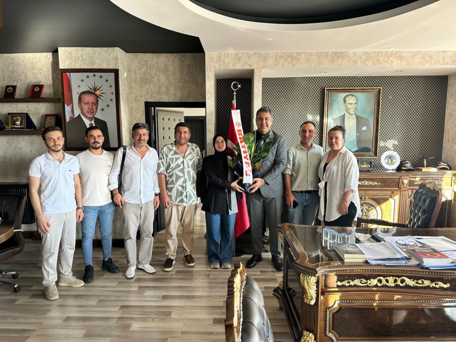BATİYAC’dan, Kaymakam Yılmaz’a Ziyaret…