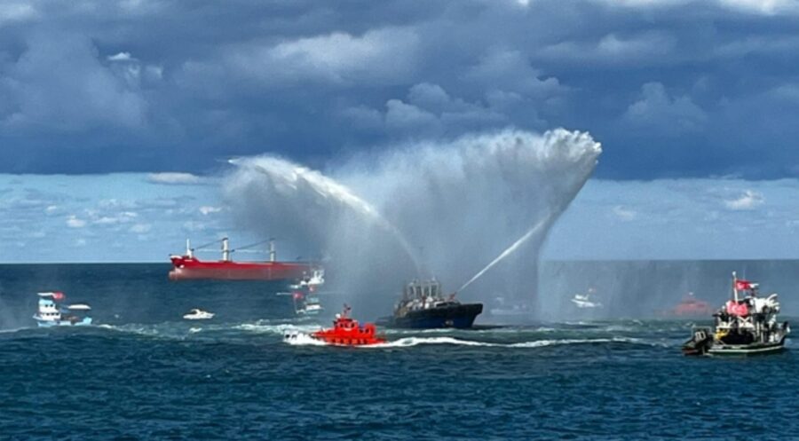 29 Ekim coşkusu renkli görüntüler oluşturdu…