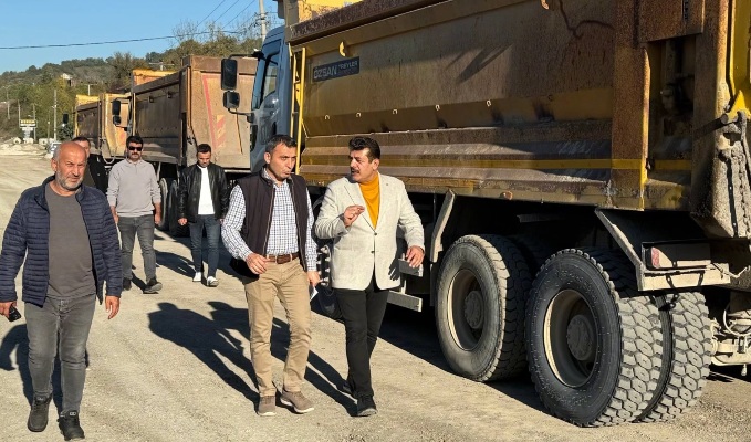 Avcı, yetkililerle birlikte incelemelerde bulundu…