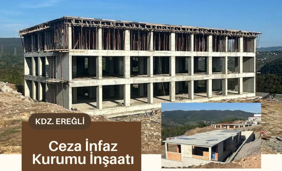 Cezaevi inşaatında son durum…
