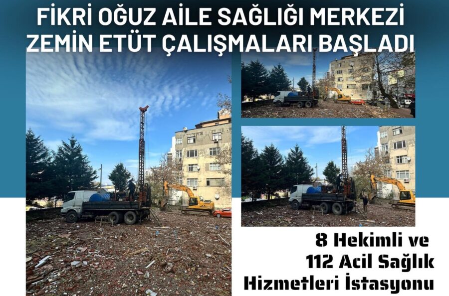 Yeni sağlık kompleksi için ilk adım atıldı…