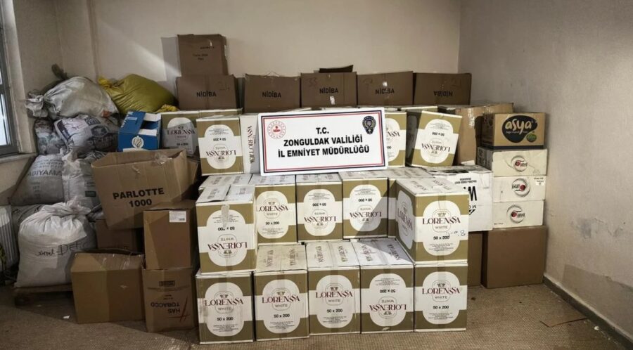 Kaçak tütün operasyonu…