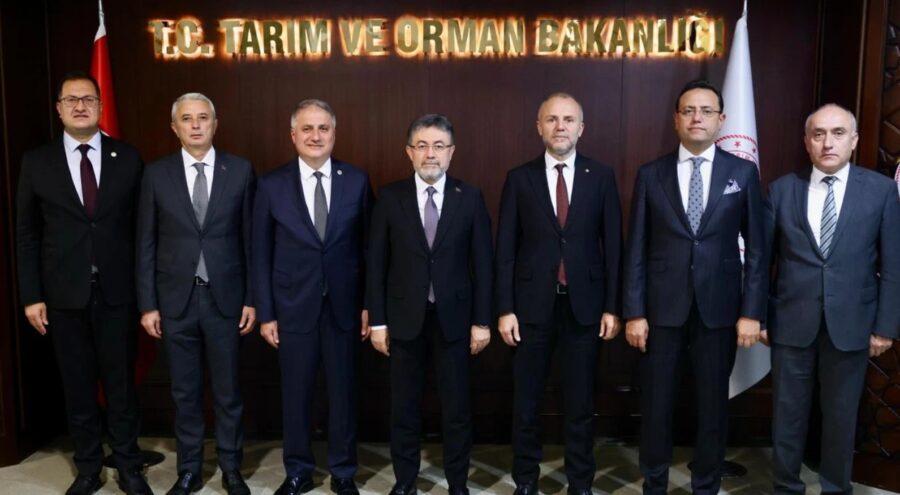 Tarım ve Orman Bakanına ziyaret…