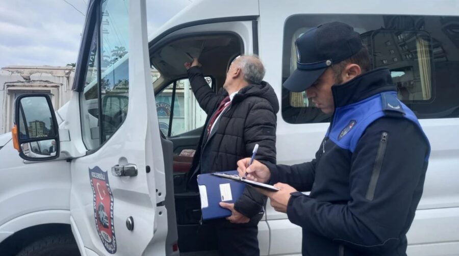 Öğrenci servislerinde güvenlik denetimi gerçekleştirildi…