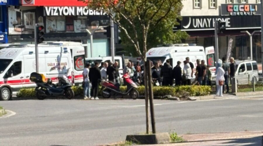 Refüje çarparak durabildi…