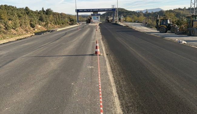 Yol hizmete açıldı…