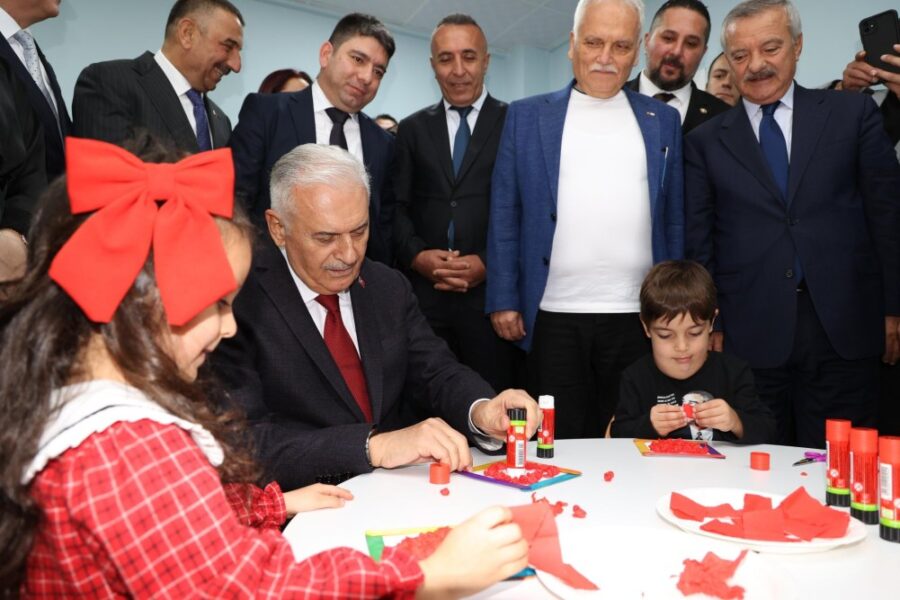 Çocuklarımızın mutluluğu ülkemizin en büyük kazancıdır…