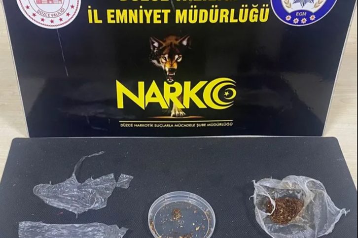 Düzce’de uyuşturucu operasyonu…