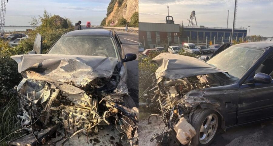 Tersaneler bölgesinde korkunç kaza…