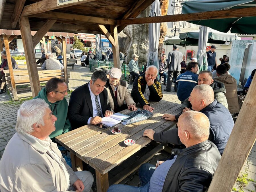 Vatandaşlarla samimi bir ortam…