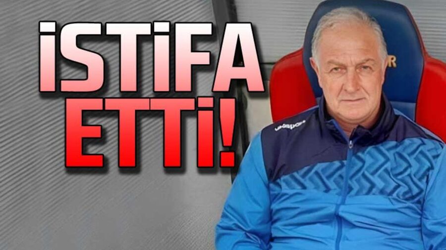 İstifa etti…