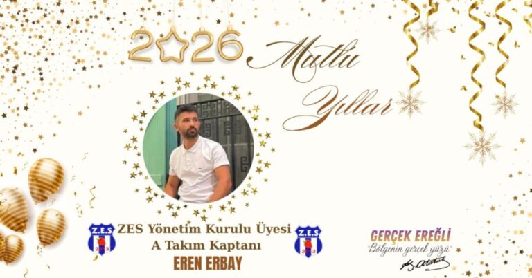 Eren Erbay İyi Yıllar Diler…