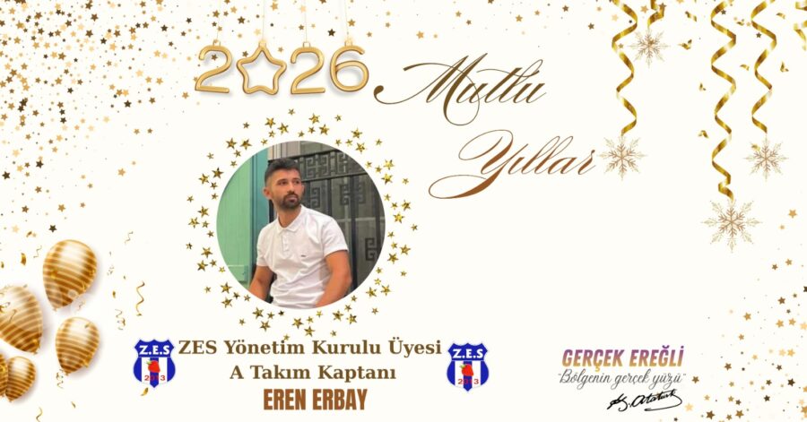 Eren Erbay İyi Yıllar Diler…